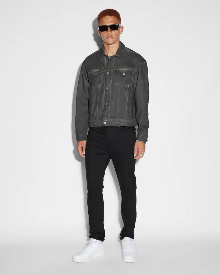Ksubi Oh G Jacket Oil Slick Repair Mens Jackets