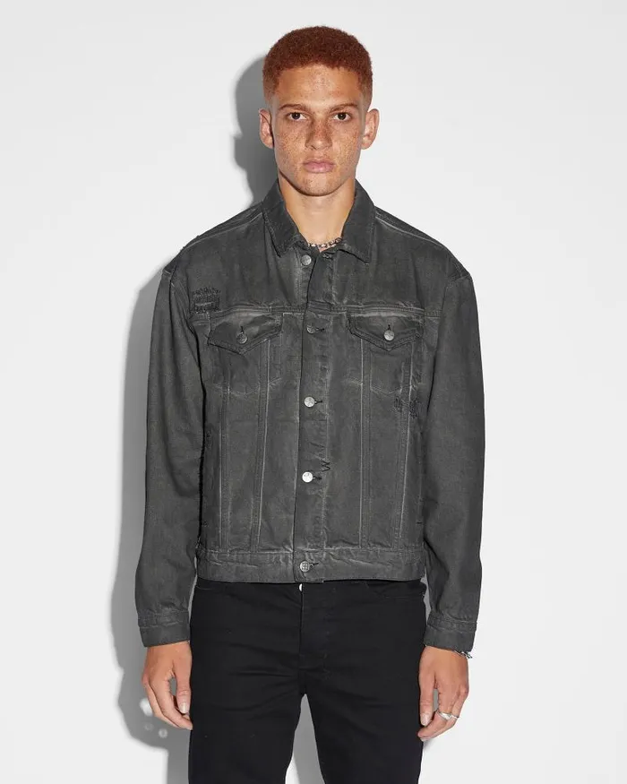 Ksubi Oh G Jacket Oil Slick Repair Mens Jackets