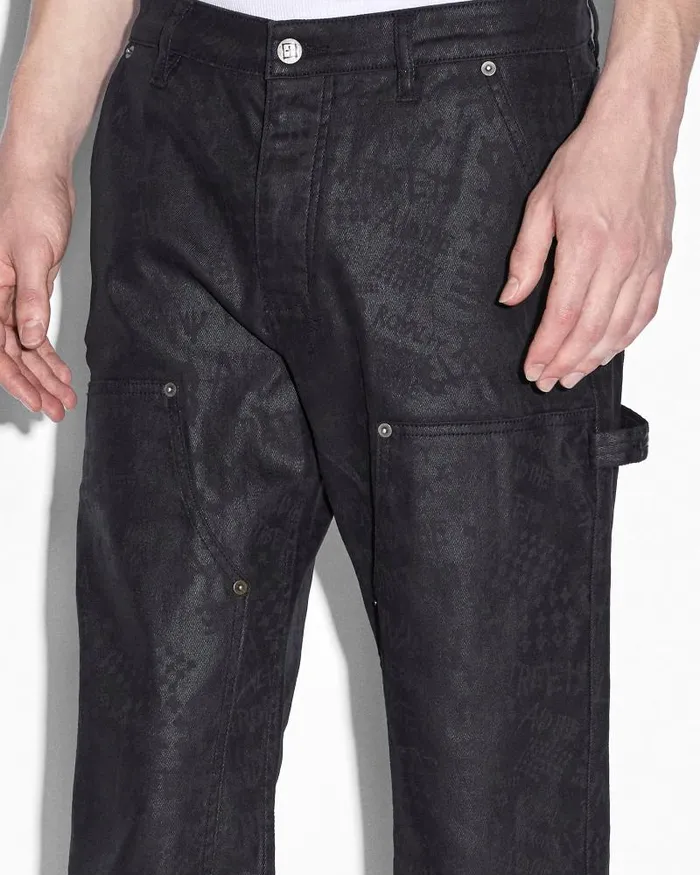 Ksubi Operator Pant Black Grease Mens Pants