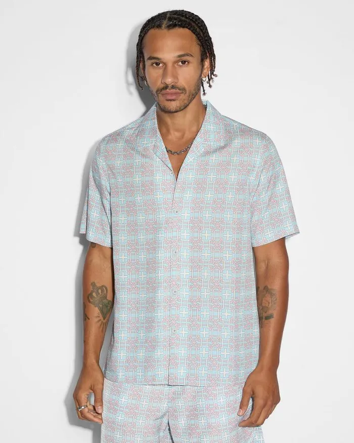 Ksubi Plus Resort Ss Shirt Paradise Mens Shirts