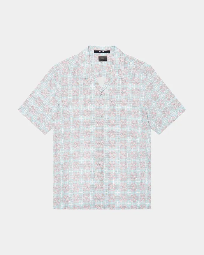 Ksubi Plus Resort Ss Shirt Paradise Mens Shirts