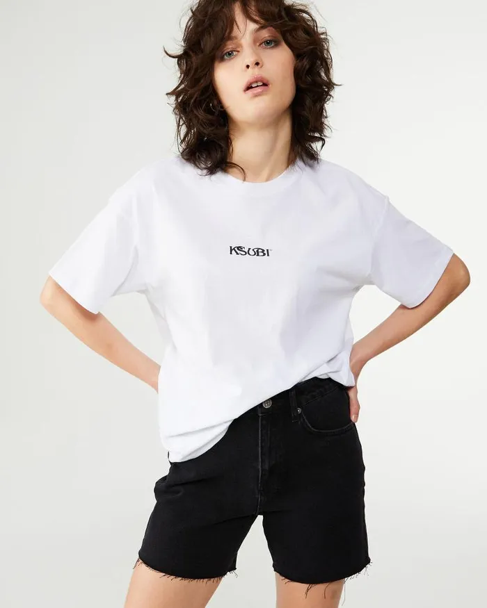Ksubi Racer Short Noir Womens Denim Shorts