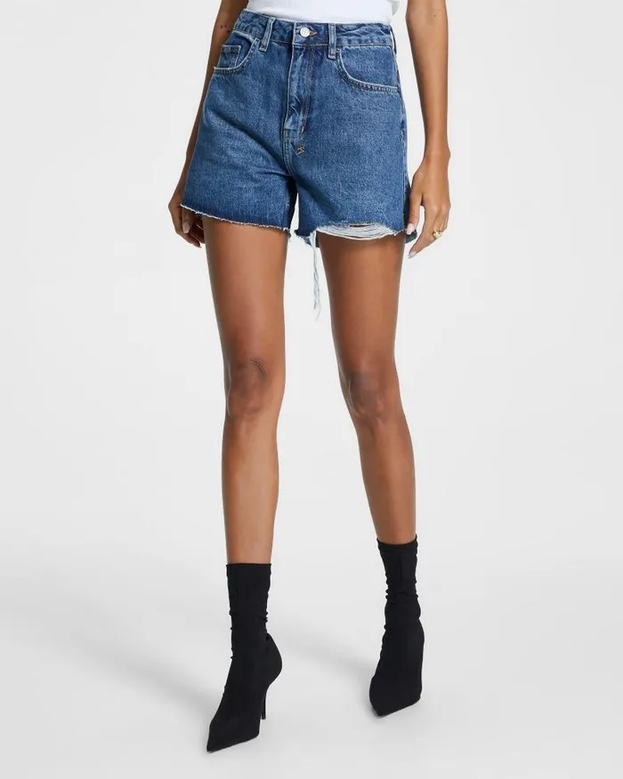 Ksubi Rise N Hi Exposed Recall Womens Denim Shorts