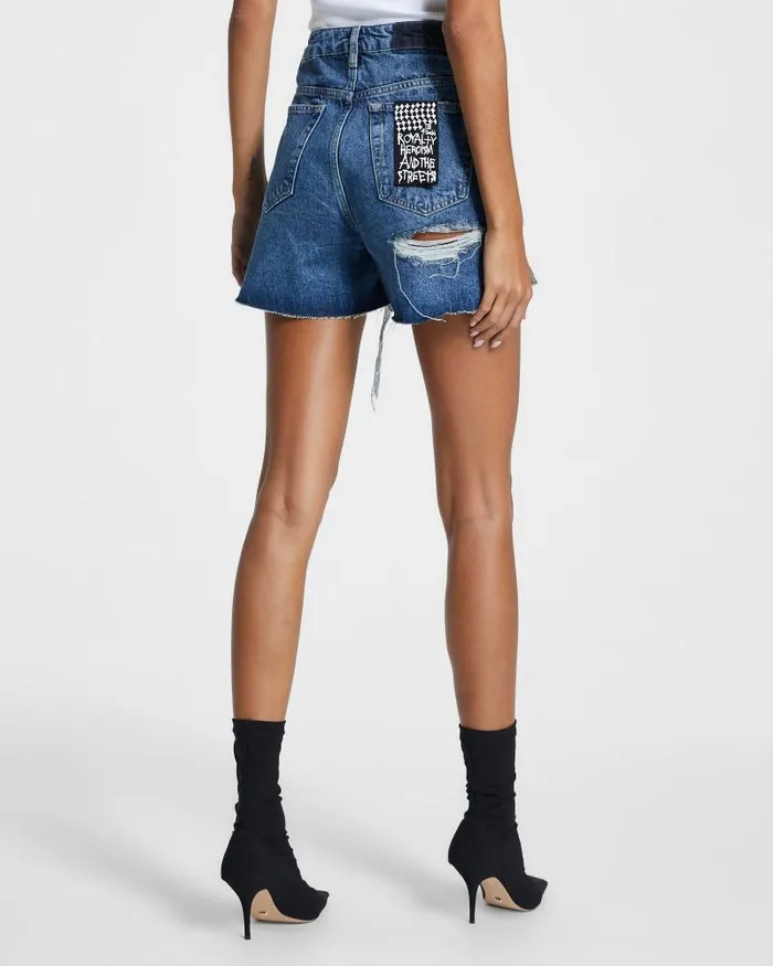 Ksubi Rise N Hi Exposed Recall Womens Denim Shorts
