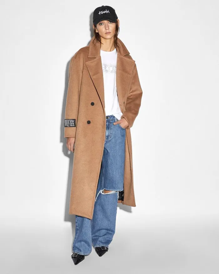 Ksubi Spectre Coat Tan Womens Jackets