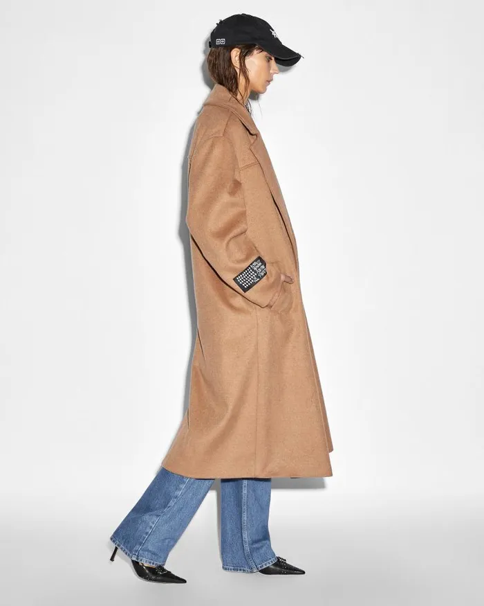 Ksubi Spectre Coat Tan Womens Jackets