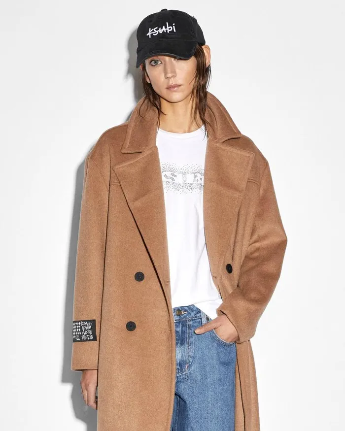 Ksubi Spectre Coat Tan Womens Jackets