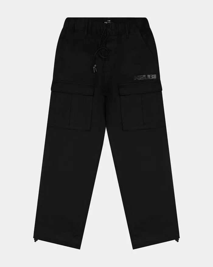 Ksubi Speeder Fugitive Cargo Black Mens Pants