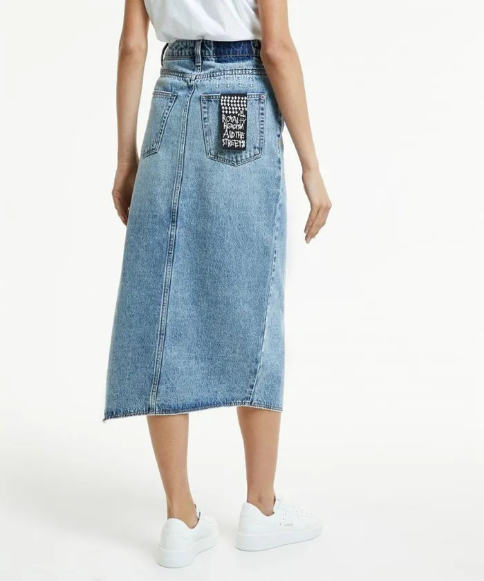 Ksubi Synergy Skirt Vibez Womens Denim Skirts