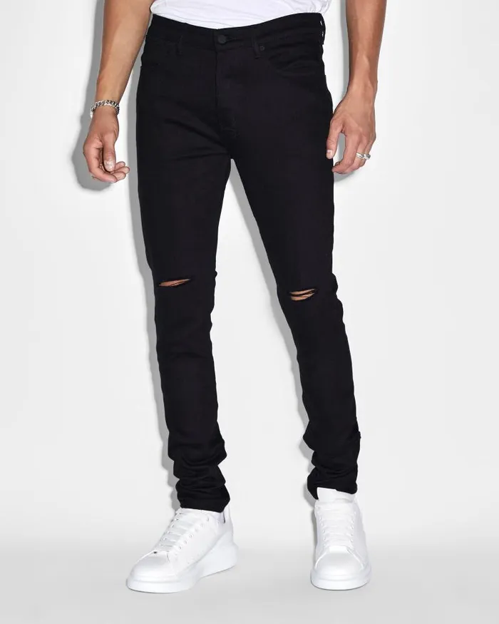 Ksubi Van Winkle Ace Black Slice Mens Skinny