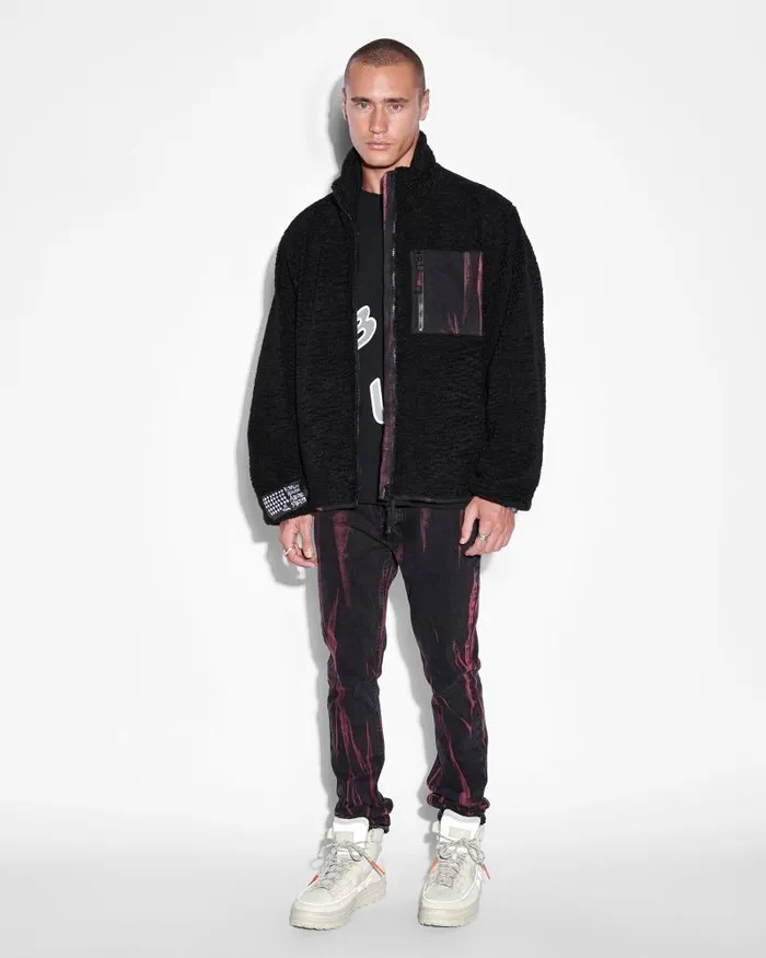 Ksubi Van Winkle Refrakt Red Mens Skinny