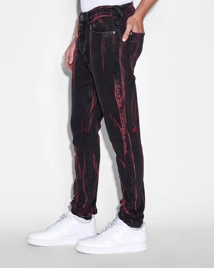 Ksubi Van Winkle Refrakt Red Mens Skinny