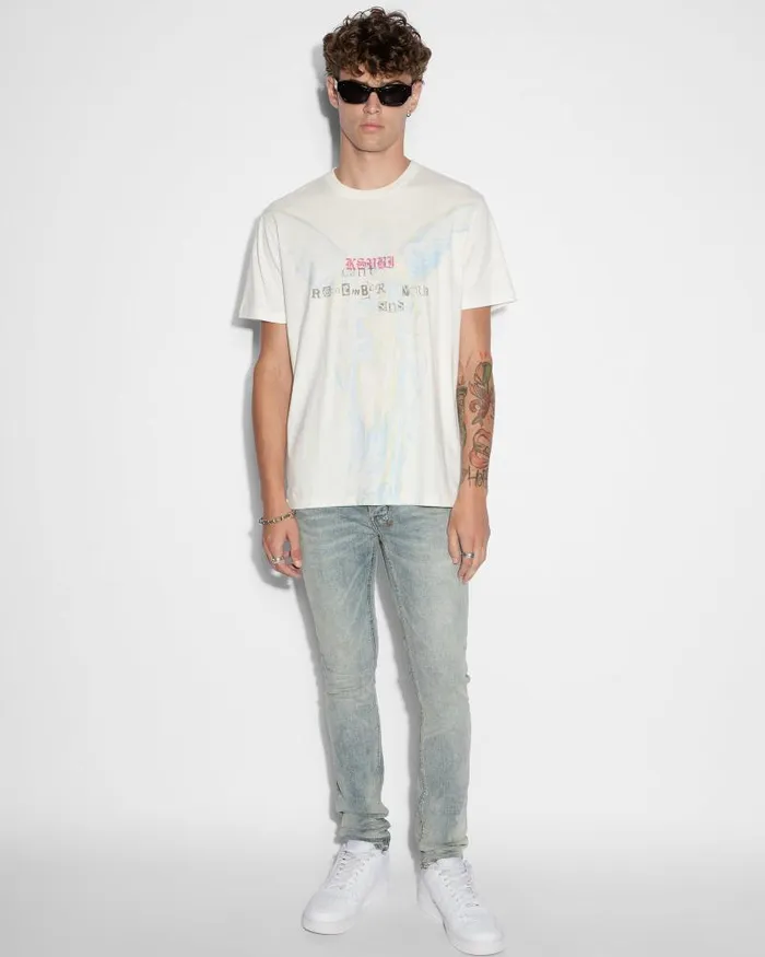 Ksubi Van Winkle Sky High Metalik Mens Skinny