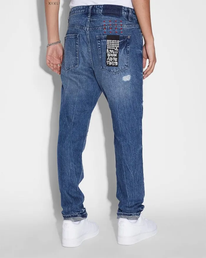 Ksubi Wolfgang Hilite Trashed Mens Tapered