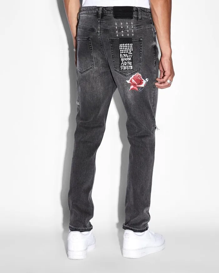 Ksubi Wolfgang Rose Garden Mens Tapered
