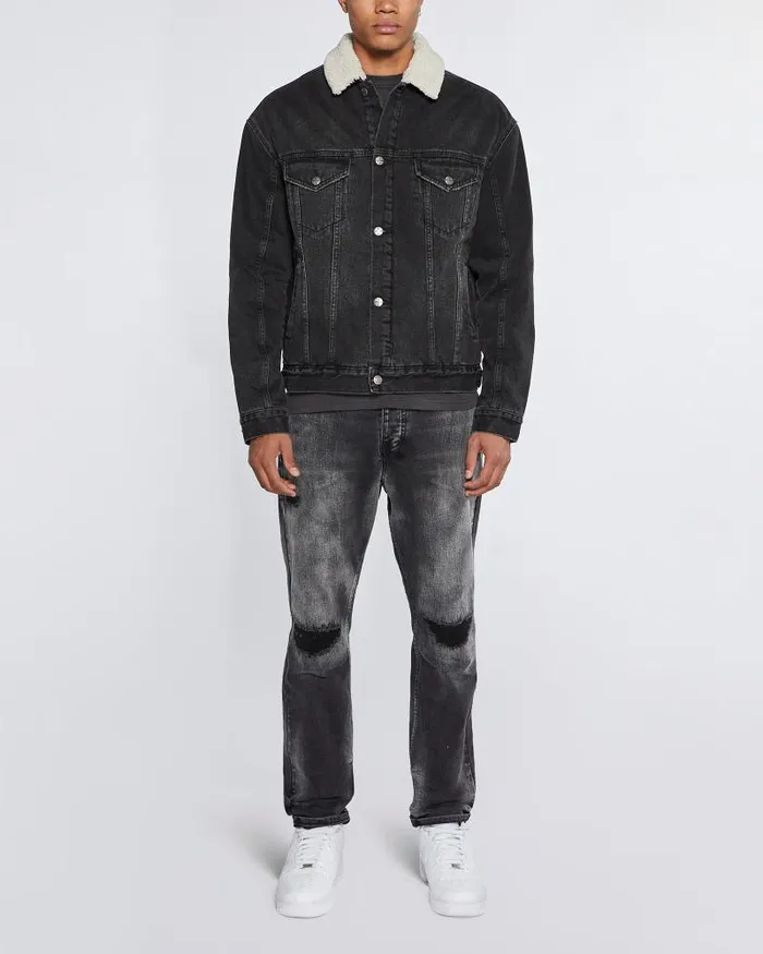 Ksubi Wolfgang Tektonik Black Mens Tapered