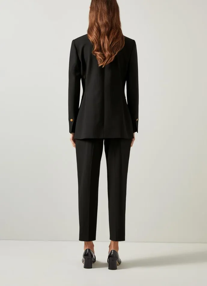 LKBennett Coats and Jackets Women Mariner Black Tailored Jacket LKBennett Coats and Jackets Women Mariner Black Tailored Jacket