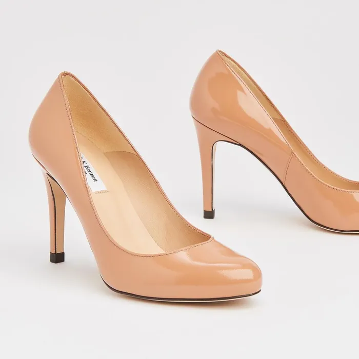 LKBennett Court Shoes Women Stila Dusty Rose Patent Closed Courts