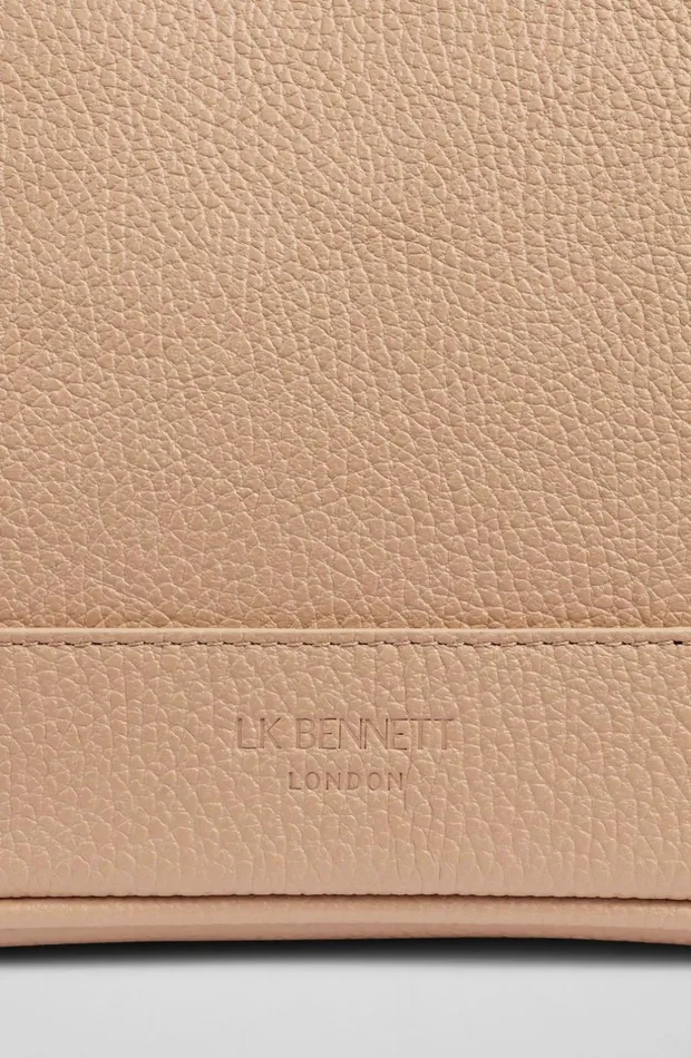 LKBennett Tote Bags Women Laurie Camel Grainy Leather Tote Bag LKBennett Tote Bags Women Laurie Camel Grainy Leather Tote Bag