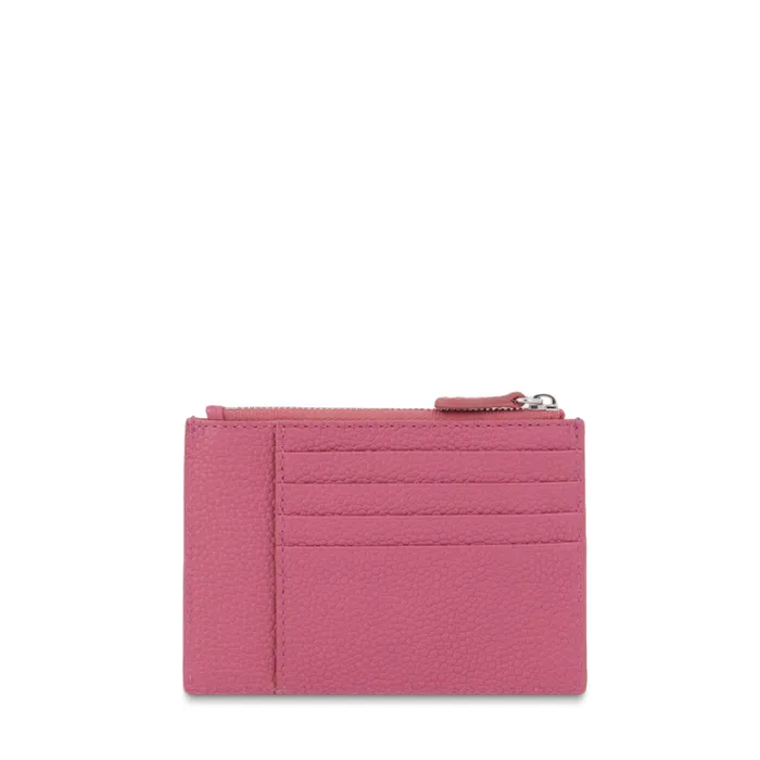 L Zip Cardholder Cherry Women Lancel Card Holder