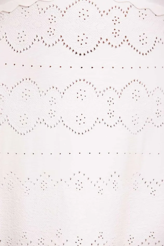 Lace Knit Gown Champagne Women Needle and Thread Dresses
