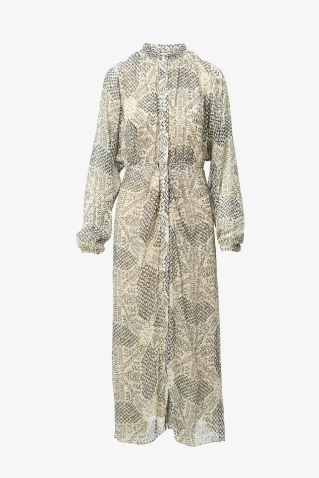 Lala Berlin Dresses Dress Dara Viscose Heritage Star Vanilla 8211 Women