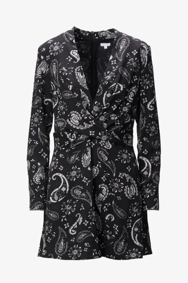 Lala Berlin Dresses Dress Dine Viscose Paisley Stars 8211 Women