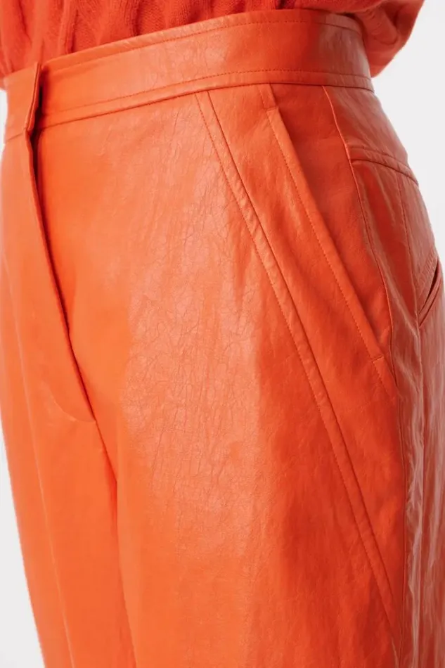 Lala Berlin Pants and Skirts Pants Paris Viscose Mix Paprika 8211 Women