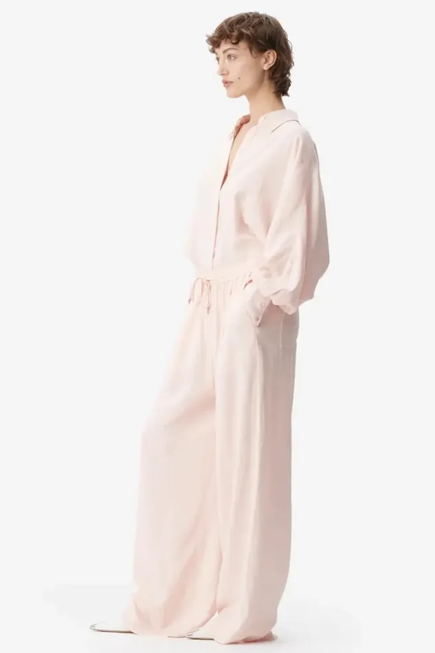 Lala Berlin Pants and Skirts Pants Perla Viscose Mix Lalagram Peach Blush 8211 Women