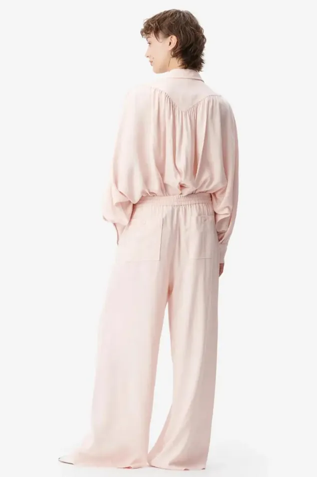 Lala Berlin Pants and Skirts Pants Perla Viscose Mix Lalagram Peach Blush 8211 Women