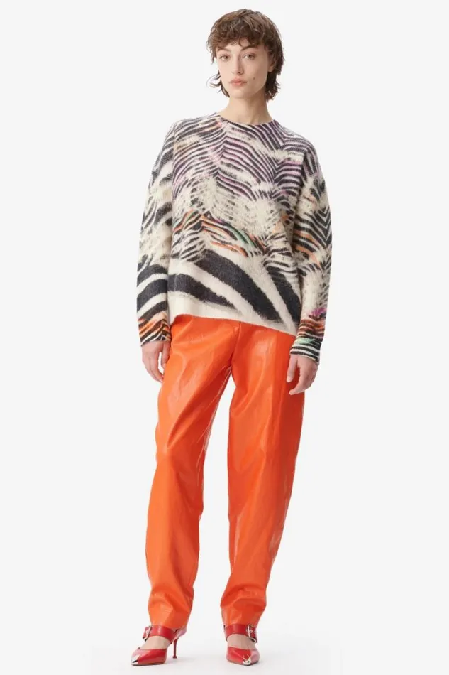Lala Berlin Pullover Jumper Kacylito Wool Mix Zebra Shibori 8211 Women