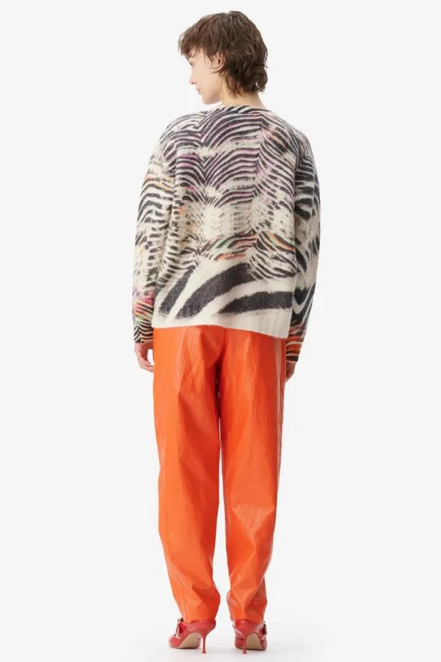 Lala Berlin Pullover Jumper Kacylito Wool Mix Zebra Shibori 8211 Women