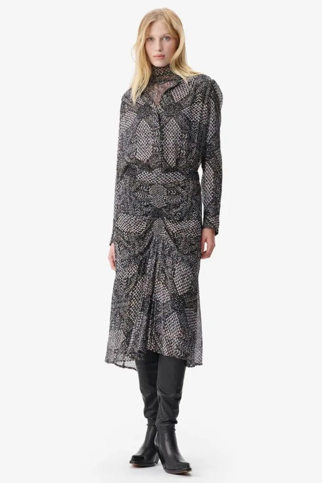 Lala Berlin Shirts and Blouses Blouse Bling Viscose Heritage Star Black 8211 Women