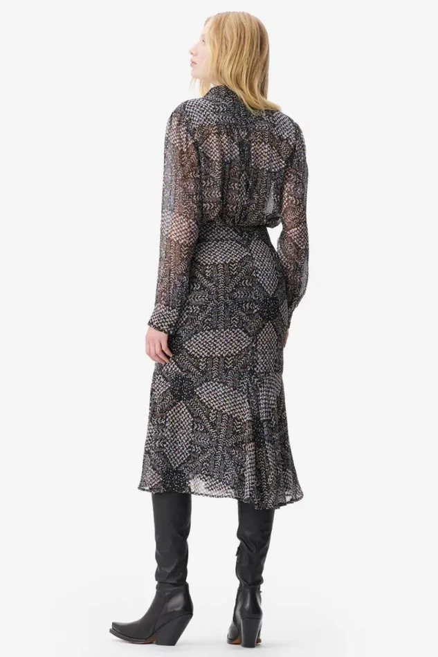 Lala Berlin Shirts and Blouses Blouse Bling Viscose Heritage Star Black 8211 Women