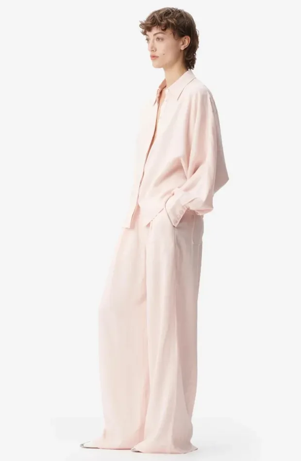 Lala Berlin Shirts and Blouses Blouse Buccia Viscose Mix Lalagram Peach Blush 8211 Women