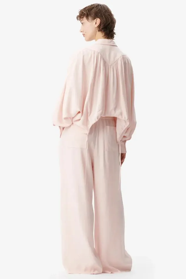 Lala Berlin Shirts and Blouses Blouse Buccia Viscose Mix Lalagram Peach Blush 8211 Women