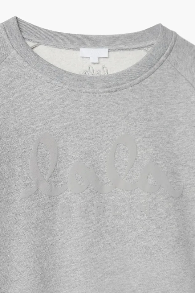 Lala Berlin Shirts and Blouses Sweatshirt Ijora Cotton Heather Grey 8211 Women