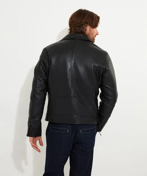 Layering Essentials Feel The Freedom Leather Jacket Black Joebrowns Apparel