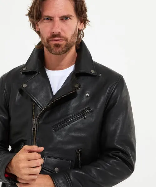 Layering Essentials Feel The Freedom Leather Jacket Black Joebrowns Apparel