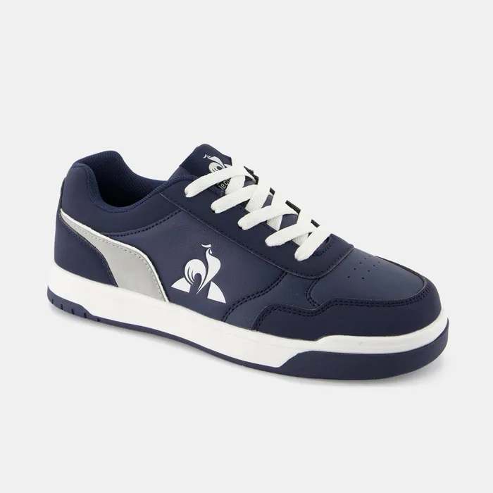Le Coq Sportif CHAUSSURES ADO Shoes LCS COURT BREAKER GS Kids Moonlit Oceansilver Kids Teenager Le Coq Sportif CHAUSSURES ADO Shoes LCS COURT BREAKER GS Kids Moonlit Oceansilver Kids Teenager