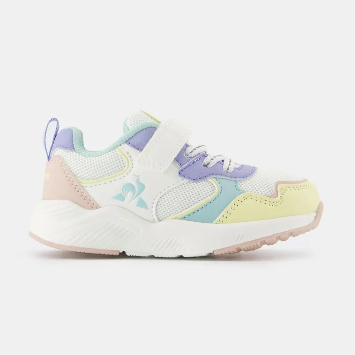 Le Coq Sportif CHAUSSURES Bb Shoes LCS RUNNER GIRL INF Kids Optical Whitepink Kids Baby And Toddler