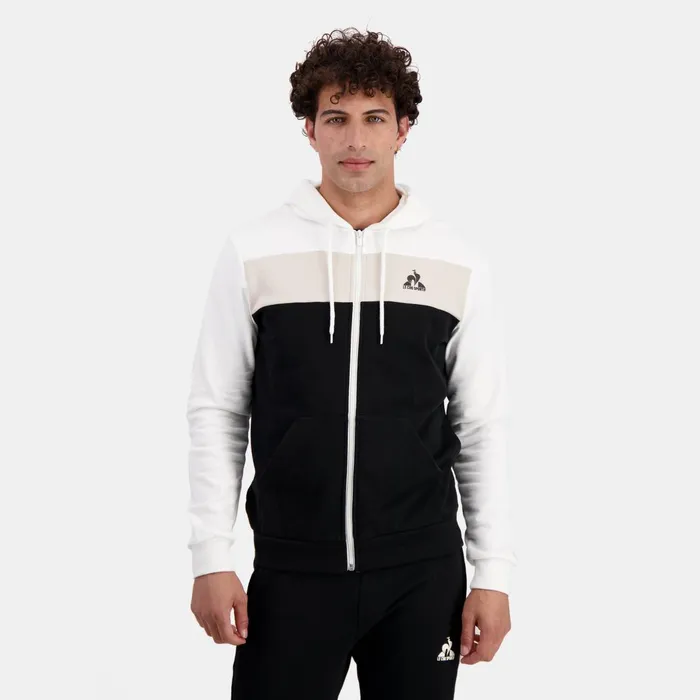 Le Coq Sportif Contemporain Sweat Zipp Capuche Homme Men Sweatshirts