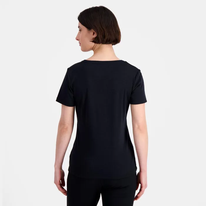 Le Coq Sportif Coq D039Or TShirt En Interlock Lyocellcoton Black Women Tshirts Polos Shirts And Tops Le Coq Sportif Coq D039Or TShirt En Interlock Lyocellcoton Black Women Tshirts Polos Shirts And Tops
