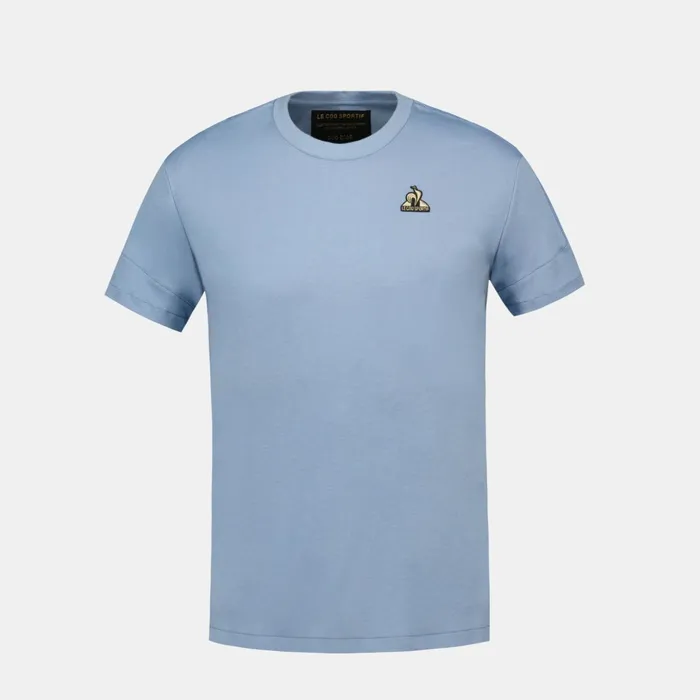 Le Coq Sportif Coq D039or TShirt Faded Denim Men Tshirts And Tops