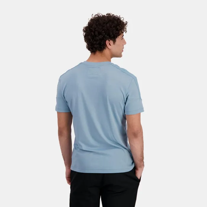 Le Coq Sportif Coq D039or TShirt Faded Denim Men Tshirts And Tops