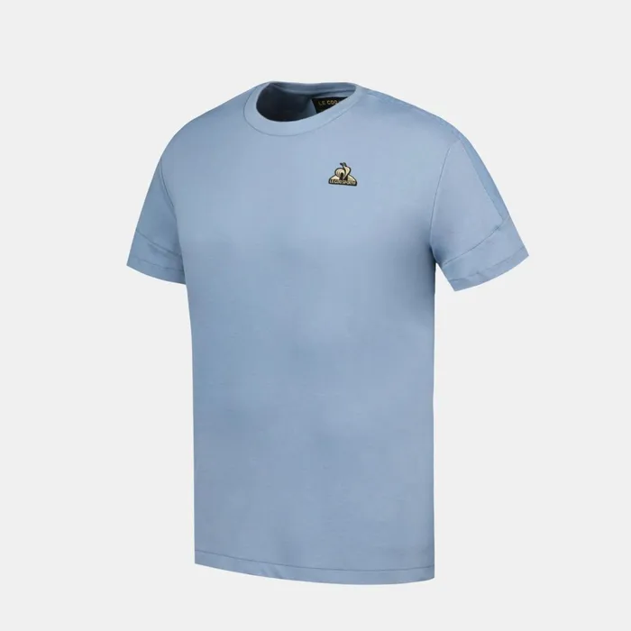 Le Coq Sportif Coq D039or TShirt Faded Denim Men Tshirts And Tops