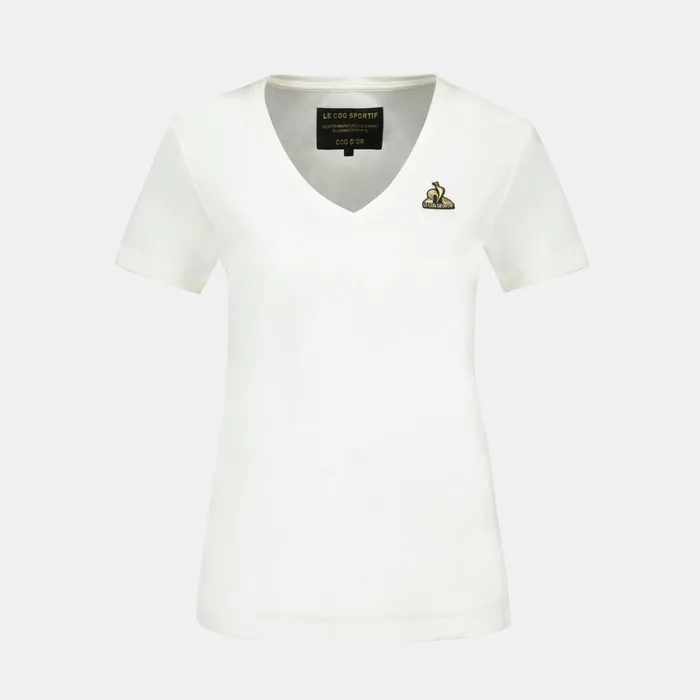 Le Coq Sportif Coq D039Or TShirt Marshmallow Women Tshirts Polos Shirts And Tops Le Coq Sportif Coq D039Or TShirt Marshmallow Women Tshirts Polos Shirts And Tops