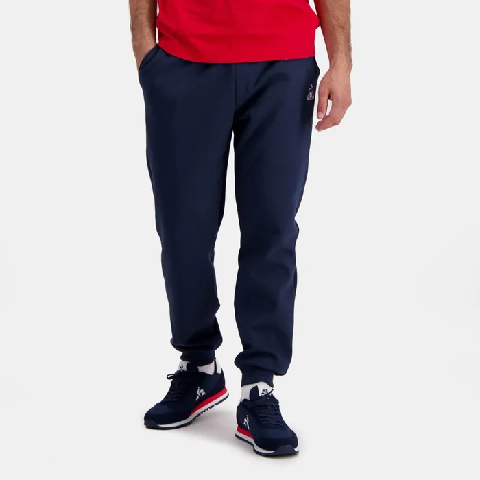 Le Coq Sportif Essentiels Pantalon Bleu Marine Homme Dress Blues Men Trousers And Joggers