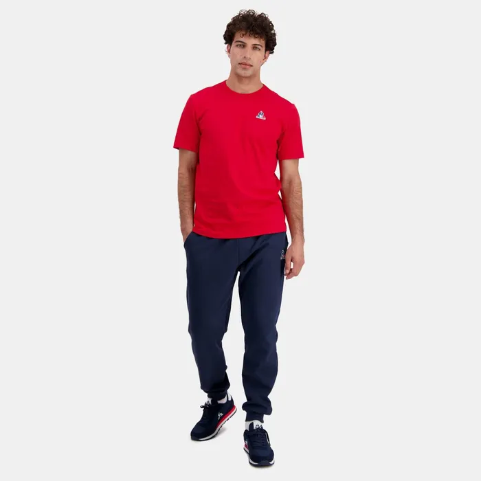Le Coq Sportif Essentiels Pantalon Bleu Marine Homme Dress Blues Men Trousers And Joggers
