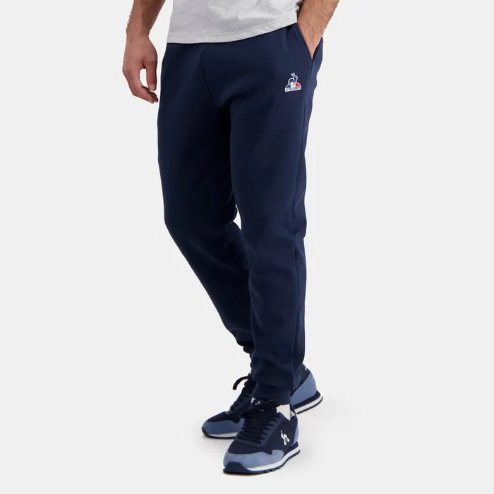 Le Coq Sportif Essentiels Pantalon Regular Bleu Marine Homme Dress Blues Men Trousers And Joggers